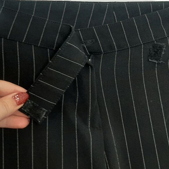 Anxiety Y2K Pinstripe Flare Pants - Picture 3 of 6